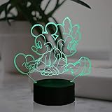 Lampe Mickey Mouse et Minnie Mouse doux pour amoureux