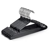 KEPLIN Cintres en Métal Revêtus de Caoutchouc Premium