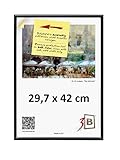 3-B Cadre photo - 29,7 x 42 cm (A3) - Noir - Cadre