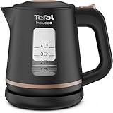 Tefal Bouilloire électrique 1 L, Ébullition rapide,