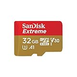 SANDISK - 32 Go Carte microSD Extreme avec Adaptateur