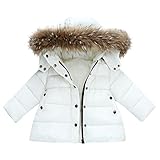 Baohooya Manteau A Capuche Bebe Garcon Fille 12 18