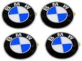 BMW Lot de 4 enjoliveurs 64,5 mm OEM E46 E60 E90 E92