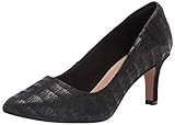 Clarks Illeana Tulip, Escarpins Femme, Cuir noir, 40
