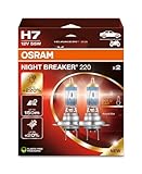 OSRAM NIGHT BREAKER 220, H7, 220% de luminosité en