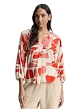 TOM TAILOR 1046190 Blouse, 37799-red Dots and Shapes