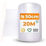 Nanoko Rouleau à bulles en plastique transparent de