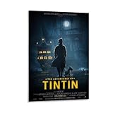 Les Aventures de Tintin Poster Esthétique Toile Art