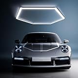 Plafonnier LED hexagonal -1Hex Éclairage de garage,