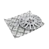 Fiat 735481016 Enjoliveur authentique simple pour Grande