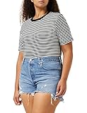 Levi's 501 Original Short, Short Femme, Bleu (Athens