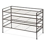 Amazon Basics Étagère à chaussures Capacité 9 paires