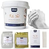 Niimo Kit de Moulage Main Couple Empreinte 3D Bebe