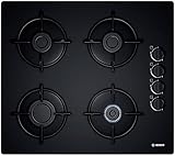 Bosch Plaque gaz 60cm POP6B6B10 – 4 Foyers – Table