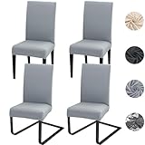 Housse de Chaise Extensible 4 pièces Housse de Chaise