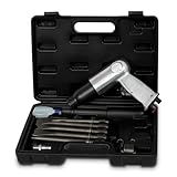 EBERTH burin pneumatique avec coffret, set d'outils