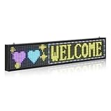 VEVOR Enseigne Lumineuse LED Programmable 99x19 cm,