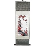 lachineuse - Kakemono Fleurs de Prunier - Tapisserie