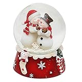 Dekohelden24 - Boule à Neige - Bonhomme de Neige -