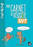 Mon carnet de réussite SVT 5e 4e 3e - Ed 2024 - Carnet