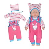 EIHI 1 Jeu Poupon Bebe Vêtements Ensemble,Vetement