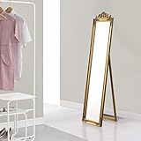 [en.casa] Miroir de Grande Taille sur Pied Psyché Inclinable