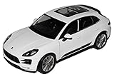 Welly Porsche Macan Turbo Weiss AB 2014 1/24 Modell
