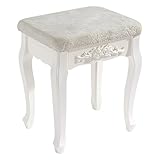 WOLTU Tabouret de Coiffeuse Style Baroque, Tabouret