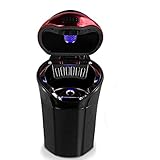 Cendrier voiture, Cendrier de voiture allume détachable,