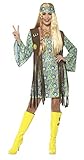 Smiffys Costume femme hippie années 60, multicolore,