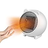 Radiateur Soufflant, 500W Radiateur de Portatif, Chauffe