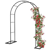 Arche Jardin pour Rosiers Plantes Grimpantes, 188x230cm