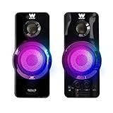 Woxter Big Bass 95 RGB Altavoces 2.0 20W Negros