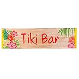 Boland 52490 Bannière Tiki Bar Taille 50 x 180 cm en