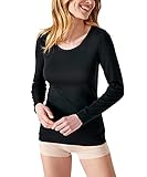 Damart - T-Shirt Fine Côte, Manches Longues