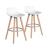 MEUBLE COSY Lot de 2 Tabourets de Bar Chaises Cuisine