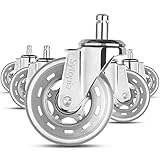 Ikea Stem chaise de bureau roulettes 10 x 22 mm noir