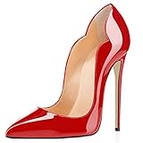 Elashe Escarpins Femmes, Bout Pointu Stiletto Pumps,