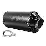 D'échappement de moto en acier inoxydable, Silencieux