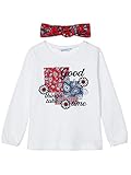 mayoral 21-03022-081 - T-Shirt ML pour Fille 5 Ans