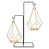 peinat Bougeoir, Chandelier géométrique en métal, Decoration