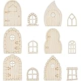 GORGECRAFT 48pcs 12 Styles de Portes et Fenêtres en