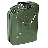Ribiland PRJE20METAL Jerrican Métal 20 L Vert
