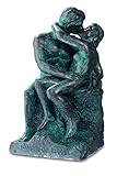 Reproduction Statue Le Baiser de Rodin (Bronze, 8 cm)