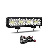 Willpower 30cm 12'' 240W Barre LED Spot et Inondation