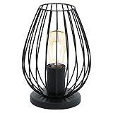 EGLO Lampe de table Newtown, lampe de chevet vintage,
