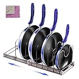 Masthome Porte-casseroles, Étagère à Casseroles avec