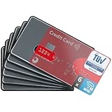 valonic Protection Carte bancaire - 6 pièces - certifié