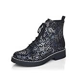 Rieker Damen Stiefel Blau, Bottine Chelsea Femme, Bleu,
