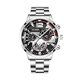 Montre Mécanique et Digitale Homme avec Chronomètre,